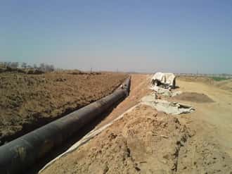 南水北調邯鄲施工現場